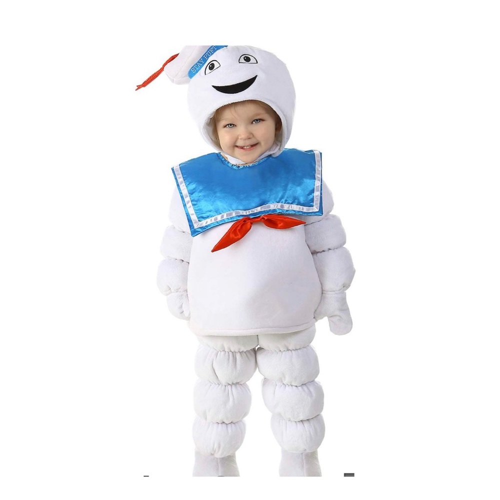 🌹SOLD🌹2pc 2T 24M Stay Puft Marshmallow Costume